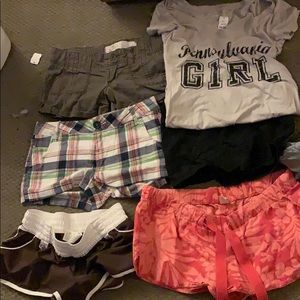 Brand new size small shorts and shirt w tags